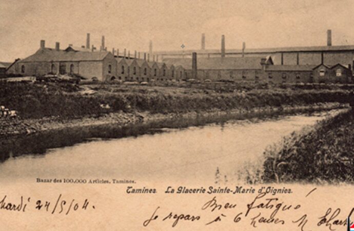 Maufacture de glaces et de produits chimiques de Sainte Marie d Oignies Aiseau Belgique